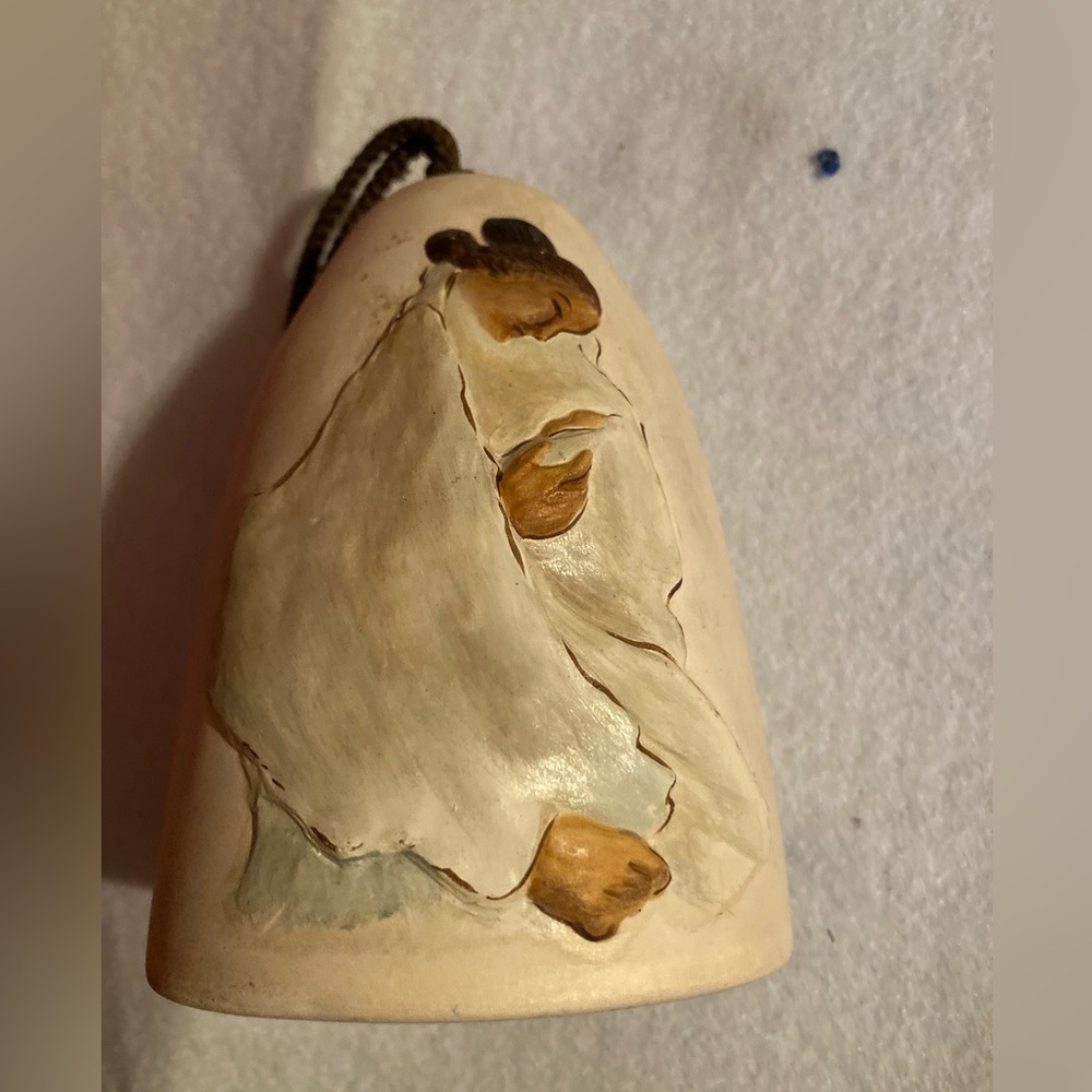 R C Gorman ceramic bell.